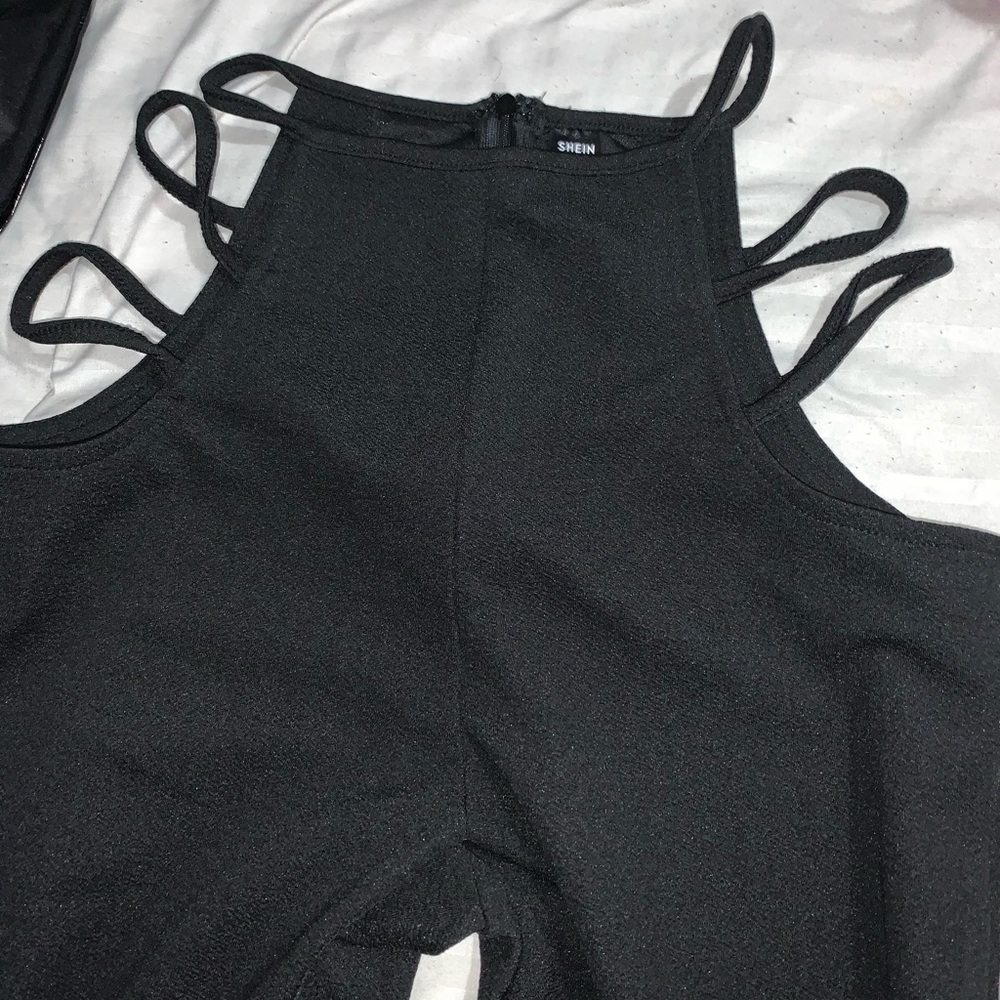 Cute cut out flare pants from shein